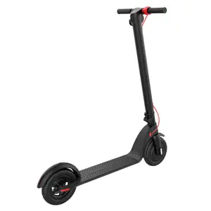 Erwachsener faltbarer 2-Rad-Elektrischer Kick-Scooter 8,5 Zoll 350 W abnehmbare Batterie X7 El Scooter Electrique E Roller Electro Scooter