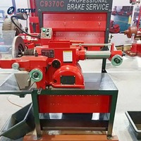 Usine meilleur vendeur C9370C tour de frein Machine pour voiture camion disque tambour réparation frein disque meulage tour