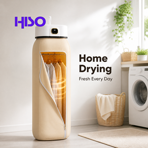 Foldable Portable Wardrobe Clothes <strong>Dryer</strong> Electric Light Wave Heating 600W 10-14.9kg Outdoor Timer 241 480 Min Home Family Dorm - Product Image 5