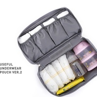 Organisateur de bagages portable en tissu Oxford, sac de rangement mural moderne et simple pour vêtements, sous-vêtements, soutien-gorge et culottes
