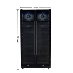 Incubateur pour reptiles à deux portes, 16 bacs, 356 L, 1000 œufs, taux d'éclosion de 98 %, pour serpents, lézards et pythons ball pythons - Product Image 6