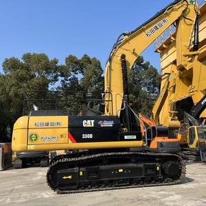รถขุดไฮดรอลิก Caterpillar CAT 330D มือสอง น้ำหนักใช้งาน 30000 กก. เครื่องยนต์ C9 สีเดิมจากโรงงาน Cat 330DL 330D2 330D2L มีสินค้าในสต็อก - Product Image 1