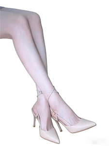 <span class=keywords><strong>Sandales</strong></span> d'été polyvalentes à talons hauts pour femmes, bout pointu, en cuir verni, à contrefort ouvert, semelle intermédiaire en PU, tendance mode - Product Image 5