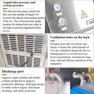 Hielo Seco CO2 <span class=keywords><strong>PELLET</strong></span> sản xuất tự động công nghiệp Mini khô <span class=keywords><strong>Ice</strong></span> pelletizer <span class=keywords><strong>Maker</strong></span> làm cho máy của giá - Product Image 3