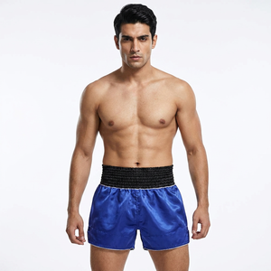 Premium Quality Best Satin GSM Customized Sublimated Muay Thai Shorts Best Martial Arts Training And Gym Wear Muay Thai Shorts - Product Image 1