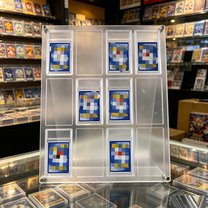 กล่องอะคริลิคใส่การ์ดโปเกมอนแบบ 9 ช่อง รุ่นใหม่ สำหรับการ์ดเกรดแล้ว กล่องโชว์การ์ดอะคริลิค กล่องป้องกันการ์ดอะคริลิค - Product Image 4