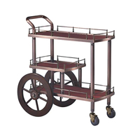 Chariot de service mobile en bois de luxe Southbay C6223 pour hôtel et restaurant