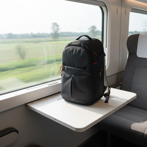 Sac à dos de voyage sous vide noir Easyjet avec pompe - Product Image 2