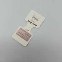 Emballage de cartes personnalisées pour chouchous à logo, cartes de présentation en papier fantaisie pour accessoires capillaires