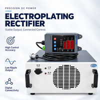Machine de placage au chrome doré métallique 500a, alimentation pour anodisation, électrodéposition, redresseur de placage Igbt, redresseur AC/DC