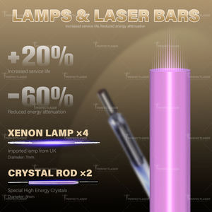Mesin <span class=keywords><strong>Laser</strong></span> Alexandrite Perfectlaser 755nm 1064nm 2 Gelombang Long Pulse Nd Yag Alexandrite untuk Penghilangan Rambut Harga - Product Image 2