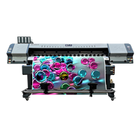 Imprimante à solvant écologique XP600 1,9 m pour impression sur toile, traceur d'impression pour affiches intérieures, machine d'impression de bannières flexibles