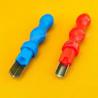 Outil de coupe de bande de silicone fendue à lumière néon LED Coupeur d'arc rond droit à angle droit Outil à main Couteau à découper Accessoires Outil