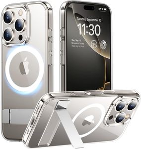 Kickstand เคสสำหรับ iPhone 16 PRO MAX PC แบบแข็งฝาครอบแม่เหล็กสำหรับ IPhone16 15 14 <span class=keywords><strong>13</strong></span>ตัวป้องกันขาตั้งกล้องทำจากอลูมิเนียม LN211คีย์บอร์ด - Product Image 1