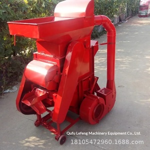 Machine à décortiquer les cacahuètes domestique, éplucheur de fruits longs, décortiqueur triphasé avec dépoussiérage - Product Image 1