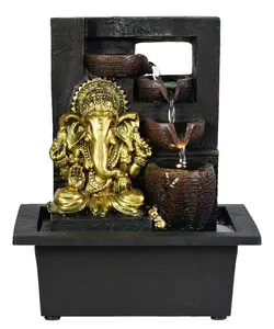 TableTop Small Fountain Living Room Decorated Fountain Buddha Statue Home Decoration wholesale buddha