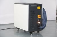 Machine de nettoyage laser à refroidissement par air Hs Laser pour surfaces métalliques, élimination de la rouille et de la peinture, MAX 1500W, nettoyage laser à fibre, prix bas