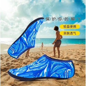 Zapatos de agua unisex con punta cerrada, suela de goma antideslizante, forro de nailon para playa, buceo, snorkel, calcetines para rastrear ríos, Ztc398 - Product Image 3