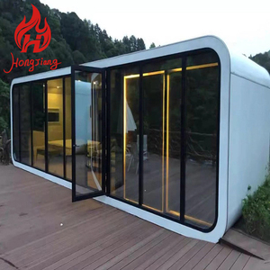 Cabaña Apple Capsule de 20 pies con Terraza, Bar, Dormitorio, <span class=keywords><strong>Baño</strong></span>, Modular, Prefabricada, Casa Contenedor - Product Image 4