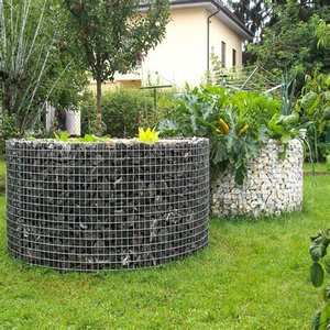 Galvanized PVC Coated Hexagonal <strong>Gabion</strong> 2.0*0.5*0.5 <strong>Steel</strong> Wire Mesh Twill Weave Construction Durable Woven Technique - Product Image 1