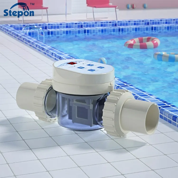 Stepon smart control chlorination using salt generator salt water chlorinator for swimming pool salt chlorinator