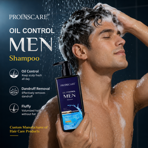 <span class=keywords><strong>Shampoo</strong></span> Professionale per Uomo Personalizzato, alle Erbe, 12 Ore di Controllo dell'Oleosità, Rinfrescante e <span class=keywords><strong>Antiforfora</strong></span> per Capelli Grassi - Product Image 1