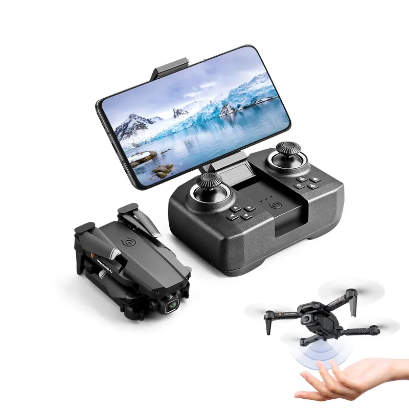 XT6 Mini Drone 4K 1080P HD Camera WiFi Fpv Air Pressure Altitude Hold Foldable Quadcopter RC Drones Kid Toy Boys GIfts