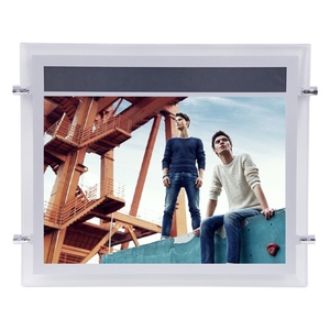 Slim Magnetic Panel <b>Acrylic</b> <b>Frame</b> Waterproof Eco-friendly Crystal Led Light Box 3-Year Warranty for Business Use Advertising - Product Image 1