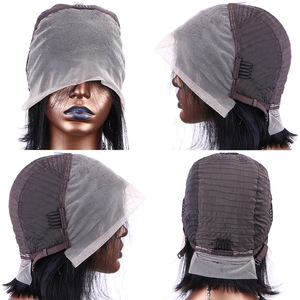 วิกผมแท้แบบลูกไม้ด้านหน้า 13*4 สำหรับ<span class=keywords><strong>ผม</strong></span><span class=keywords><strong>หยิก</strong></span>บราซิลเลียน เรมี่  แบบไม่ต้องใช้กาว  ฐานลูกไม้โปร่งใส  พร้อมหมวกยางยืดแบบ<span class=keywords><strong>สั้น</strong></span>สำหรับ<span class=keywords><strong>ตัด</strong></span>แต่ง - Product Image 3