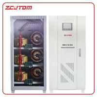 Estabilizador de Voltaje CA Totalmente Automático SBW-H-100KVA 220V 380V Personalizable. Aplicable a las Industrias CNC y Minerales.