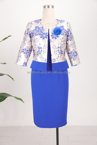 ชุดเดรสแฟชั่นชุดไปโบสถ์พร้อมผ้าทอคุณภาพสูงชุดทางการ - Product Image 2