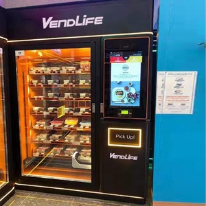 Vente en gros Self Service Combo automatique Ramen Distributeur de canettes et de boissons fraîches Distributeur automatique pour le shopping - Product Image 5