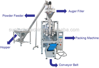 Machine d'emballage de remplissage automatique de poudre de boisson de sport de 500g 1kg Machine d'emballage de sac préfabriqué de poudre de protéine