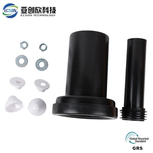 Accesorios de tubería de HDPE de fusión a tope PE100 estándar ASTM extremo de trozo de HDPE para accesorios de brida - Product Image 2