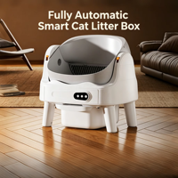 KAILAN Tuya Enabled Smart Automatic Self-Cleaning Eco-Friendly 65L Large Capacity Easy Clean Odor Control Safety Sensors Cat