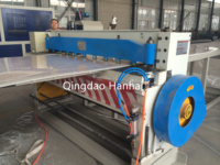 Ligne d'extrusion automatique à double vis pour feuilles et profilés en marbre artificiel avec contrôle PLC