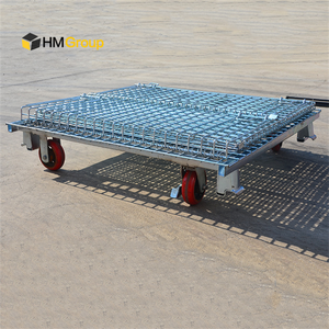 Gabbia Metallica Pieghevole Personalizzata per Trasporto e Stoccaggio con Ruote - Product Image 4