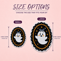 Patch brodé mignon d'Halloween, motif fantôme, citrouille, sorcière, applique en tissu pour vêtements d'enfants, vestes, sweats à capuche, chapeaux, sacs, DIY