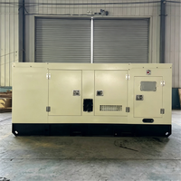 Groupe électrogène diesel silencieux à châssis ouvert en acier durable anti-âge avec ATS et isolation phonique pour une alimentation durable