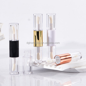 Tubo Transparente Reciclable de Plástico Grueso de 6ml*2 con Doble Cabeza para Brillo Labial y Aceite, con Tapa de Rosca, Personalizado, Bonito y Lindo - Product Image 6