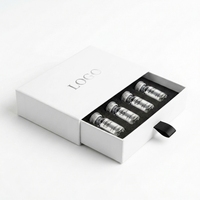 Emballage personnalisé de flacons d'ampoules de peptides de 3 ml et 10 ml avec boîte cadeau et étiquette imprimée pour les cosmétiques