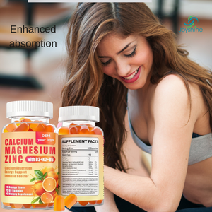 <span class=keywords><strong>แคลเซียม</strong></span> แมกนีเซียม ซิ<span class=keywords><strong>ง</strong></span>ค์ กัมมี่ ผสมดี3 บี6 และเค2, <span class=keywords><strong>แคลเซียม</strong></span>กัมมี่ 1000 มก. ผสมแมกนีเซียม 300 มก. (60 เม็ด) - Product Image 2