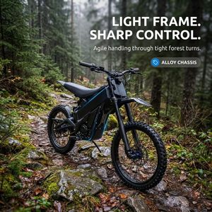 Moto électrique Talaria XXX Pro <span class=keywords><strong>mx</strong></span> E Trail avec pneus CST de 19 pouces à l'avant et de 17 pouces à l'arrière, vélo de route électrique - Product Image 3