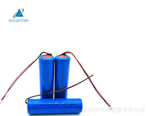 Fábrica de batería de litio recargable de 18650 de 3,7 v 2000mah 2200mah 2600mah li-ion Baterías de polímero - Product Image 2
