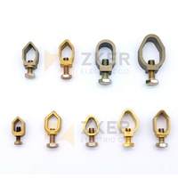 Offres Spéciales pince de terre câble à tige pince en laiton pince de tige de terre 5/8 ''pour système de mise à la terre