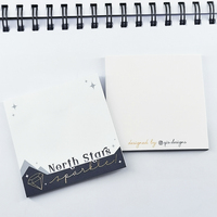 Bloc-notes magnétique autocollant mignon pour bureau, avec support personnalisable – Offre Spéciale