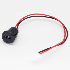 Snap trong <span class=keywords><strong>USB</strong></span> <span class=keywords><strong>C</strong></span> nữ sạ<span class=keywords><strong>c</strong></span> <span class=keywords><strong>c</strong></span>ổng với LED chỉ số <span class=keywords><strong>USB</strong></span>-<span class=keywords><strong>C</strong></span> với JST ph2.0 kết nối 2 Pin Bảng điều chỉnh núi sạ<span class=keywords><strong>c</strong></span> <span class=keywords><strong>c</strong></span>áp điện - Product Image 5