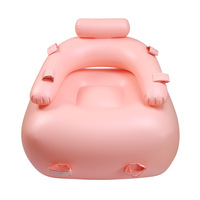 Chaise sexuelle insérable, design gonflable, multi-positions, avec boucles, canapé érotique compatible, coussin en PVC souple DS2312 Dongguan