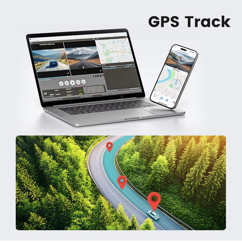 ORANGLES 4K+4K Sony Starvis 2 Mini Dash Cam WiFi GPS 3 Inch Screen Dual Front Rear Parking Mode UK Accident Evidence - full product showcase - displaying specifications - Image 5 of 6 | adapts to any space | 4K+4K Sony Starvis 2 Mini Dash Cam WiFi GPS 3 Inch Screen Dual Front Rear Parking Mode UK Accident Evidence deal New Jersey | Free Shipping ORANGLES