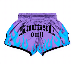 Pantalones Cortos de Entrenamiento de Muay Thai Black Flame, Unisex, de Secado Rápido, Elásticos, Transpirables, Ligeros, Duraderos, de Poliéster, para Taekwondo, MMA, Gimnasio - Product Image 2
